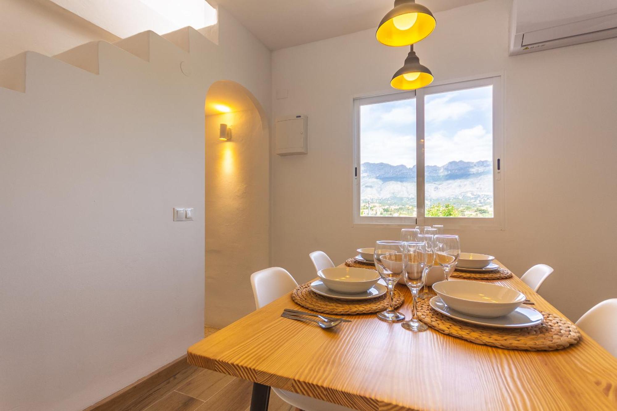 Wonderful Views Terrace 3Br Cottage - Bbq - Ac Altea Ngoại thất bức ảnh