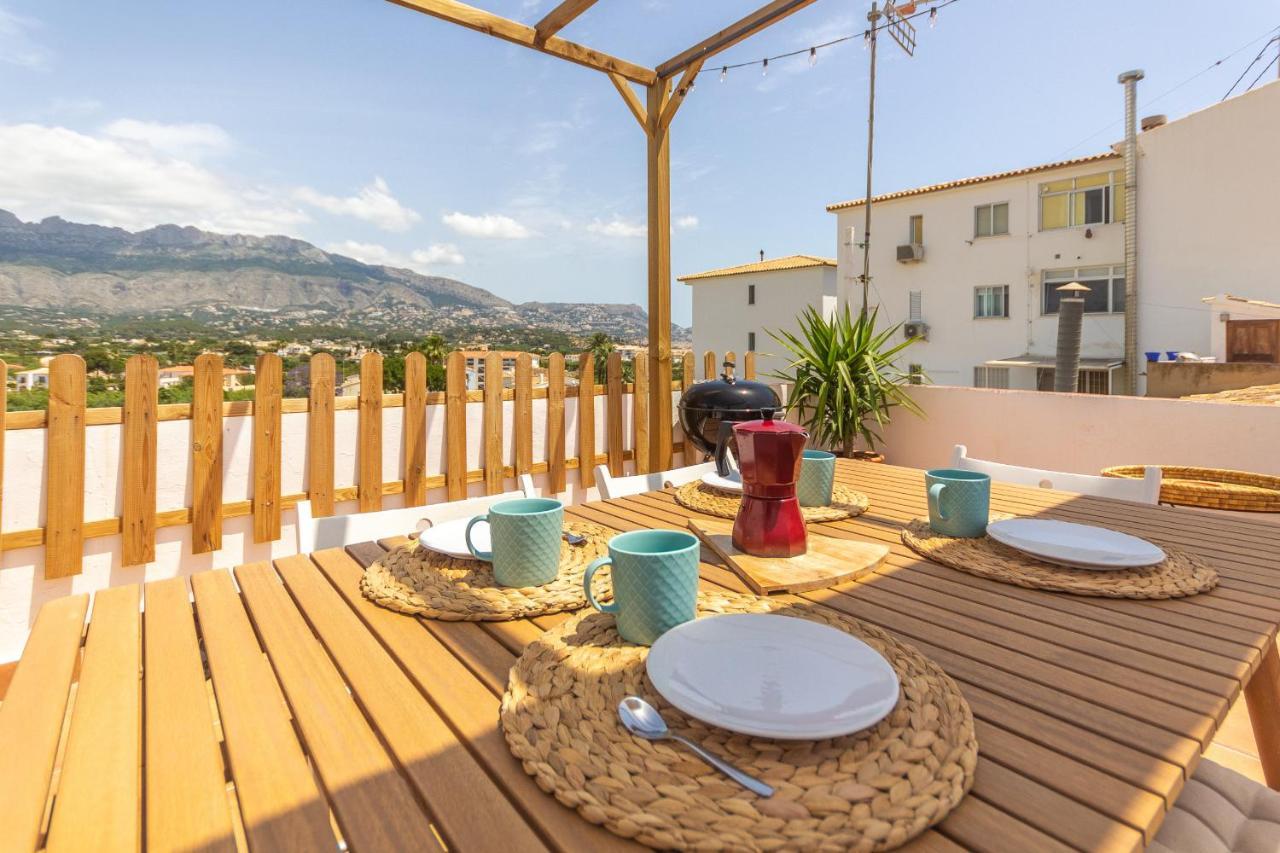 Wonderful Views Terrace 3Br Cottage - Bbq - Ac Altea Ngoại thất bức ảnh